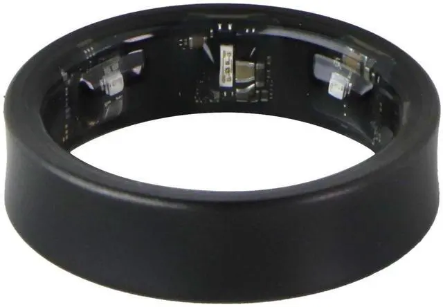 Alt view image 4 of 7 - Samsung Galaxy AI Smart Ring Bluetooth Fitness Tracker - Size 12/Titanium Black