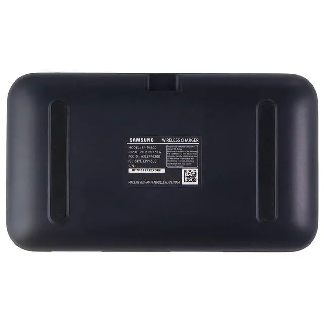 Alt view image 8 of 8 - SAMSUNG 9W Wireless Charger Duo w/ USB C Cable, Charge 2 Devices at Once, Cordless Super Fast Charging Pad for Galaxy Phones and Devices, 2021, US Version, Black