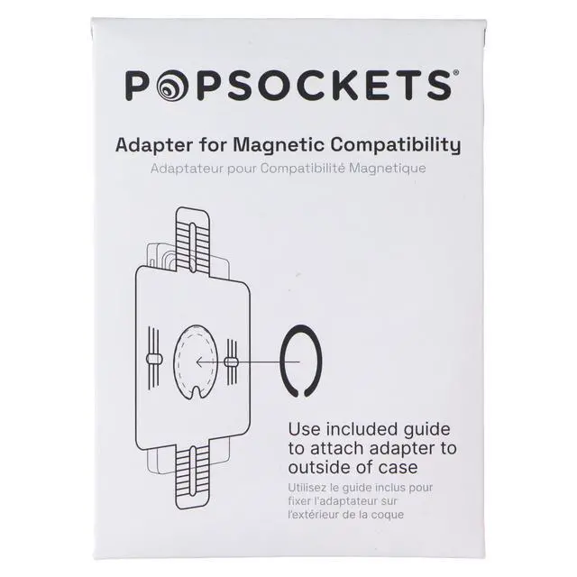 Alt view image 5 of 5 - PopSockets Magnetic Phone Grip & Stand with Adapter Ring for MagSafe - Bruce