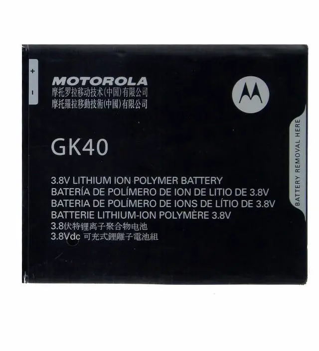 Alt view image 3 of 3 - OEM Motorola GK40 2800mAh Replacement Battery for Motorola Moto G4 Play