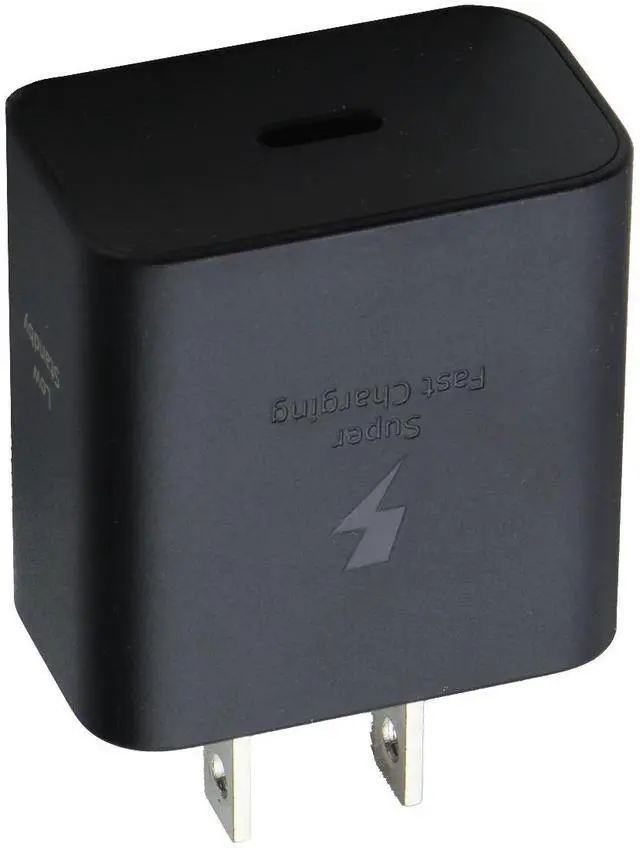 Alt view image 9 of 11 - Samsung 25W Super Fast Charging Wall Charger | Color: Black