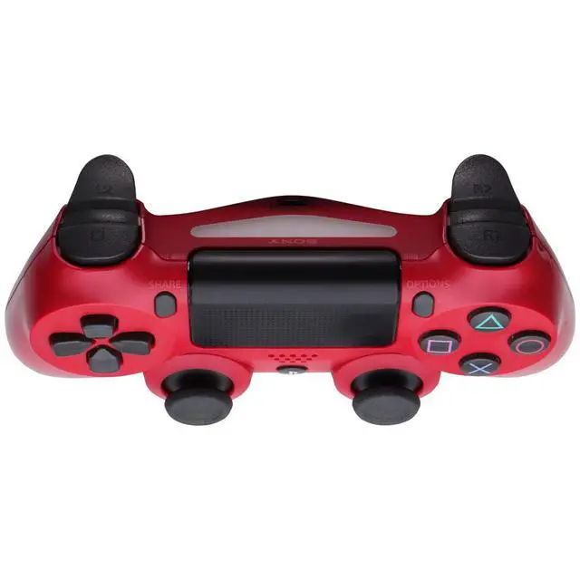 Alt view image 7 of 7 - Sony DualShock 4 Wireless Controller - Wireless - Bluetooth - USB PlayStation 4 - Magma Red