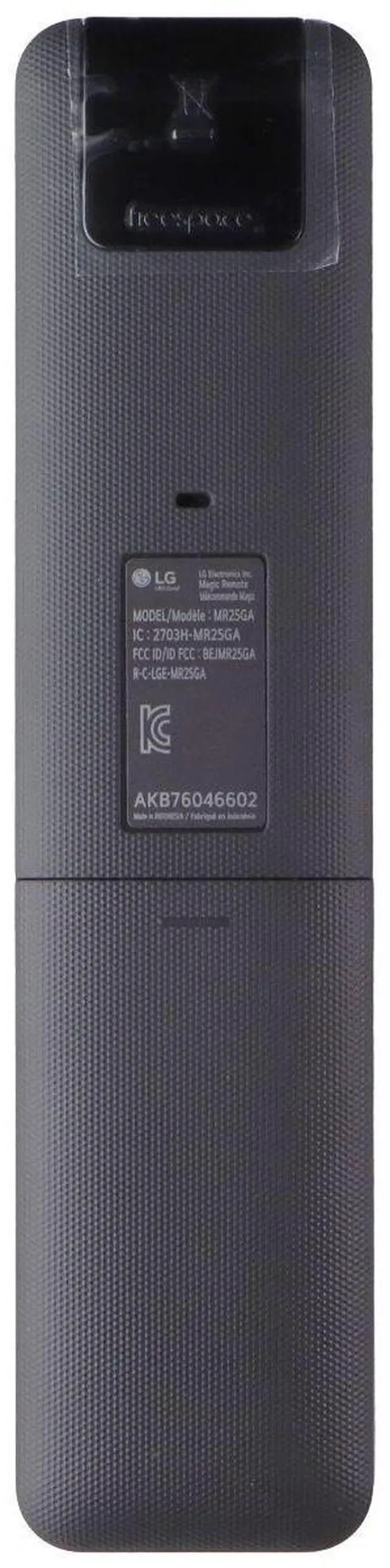 Alt view image 3 of 3 - LG AI Magic Remote Control (MR25GA) with Netflix/Prime/Disney+/LG/Sling/Alexa
