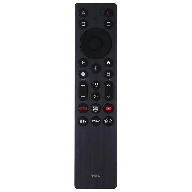 Alt view image 2 of 3 - TCL Voice Remote (RC923A FMB1) with Netflix/Prime/YouTube/AppleTV/TCLtv/Disney+