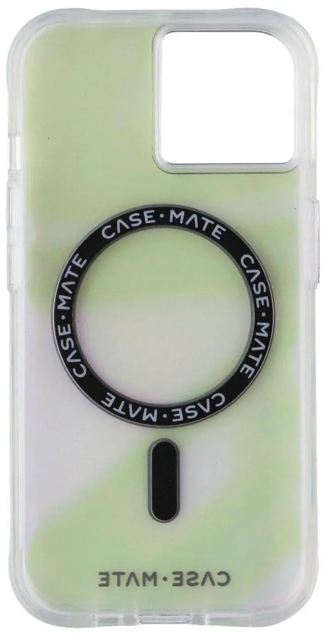 Main image of Case-Mate Soap Bubble MagSafe Case for iPhone 16E/15/14/13 - Iridescent Clear
