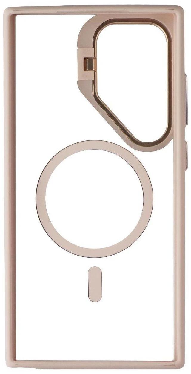 Main image of Prodigee KickIt Case for MagSafe for Samsung Galaxy S24 Ultra - Clear / Rose