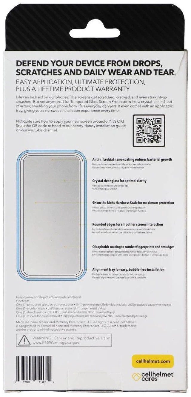 Main image of CellHelmet Tampered Glass Screen Protector for Samsung Galaxy A36 5G