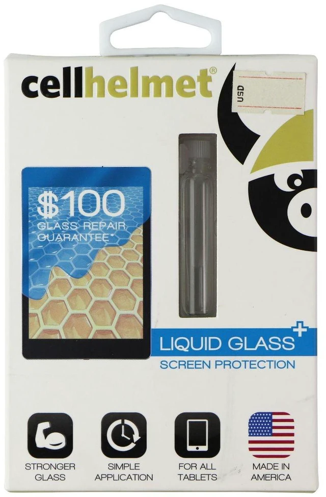 Main image of Cellhelmet Liquid Glass+ Screen Protector - Universal for All Tablets