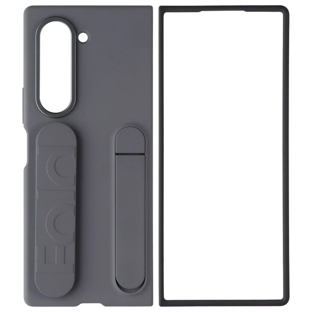 Alt view image 3 of 4 - Samsung Silicone Case for Samsung Galaxy Z Fold6 - Gray