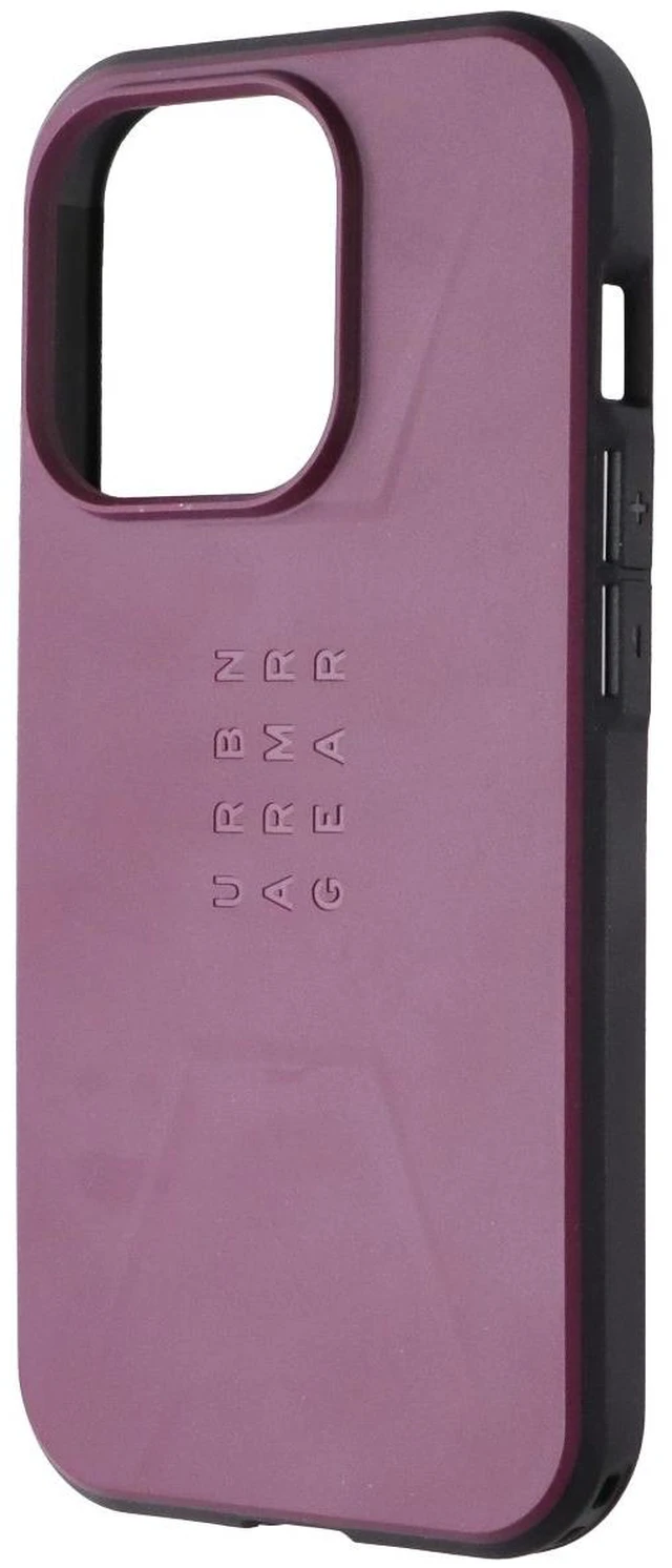 Main image of UAG Civilian Series Case for MagSafe for Apple iPhone 15 Pro - Bordeaux (Red)
