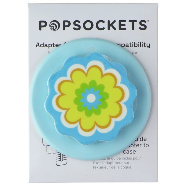 Alt view image 3 of 3 - PopSockets Magnetic Phone Grip and Stand for MagSafe - Kaleidoscope Blue