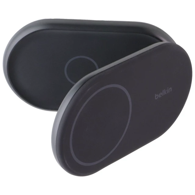 Alt view image 4 of 6 - Belkin BoostCharge (15W) 2-in-1 Magnetic Foldable Charger (WIZ028TTBK) - Black