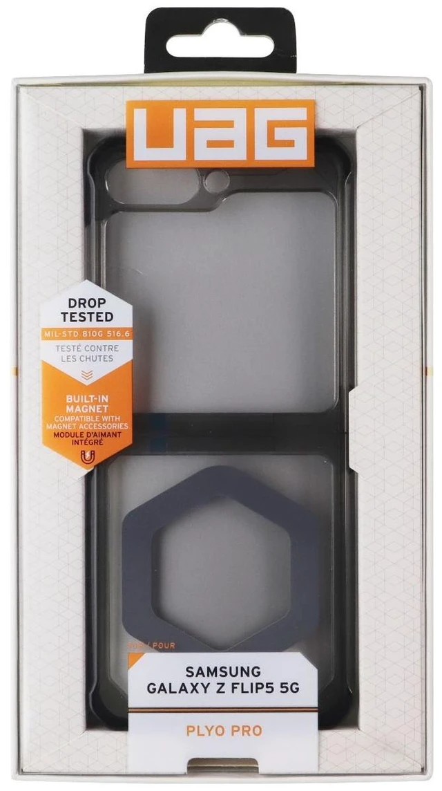 Main image of UAG Plyo Pro Series Magnetic Case for Samsung Galaxy Z Flip5 - Ash/Space Gray