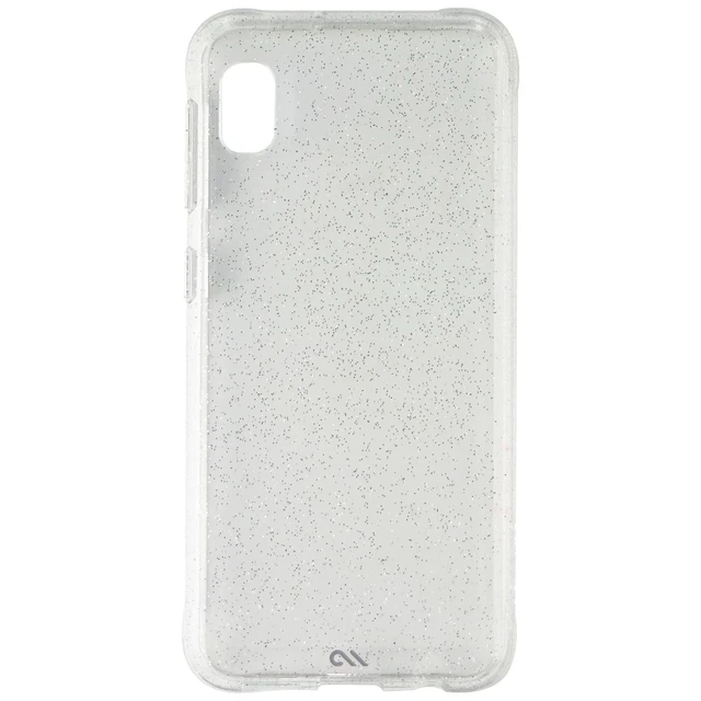 Alt view image 2 of 3 - Case-Mate Sheer Crystal Series Case for Samsung Galaxy A10e - Clear/Glitter