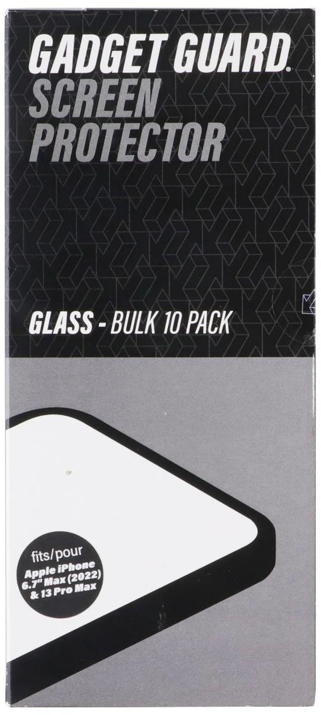 Main image of Gadget Guard Glass Screen Protector for iPhone 14 Plus / 13 Pro Max - 10 Pack