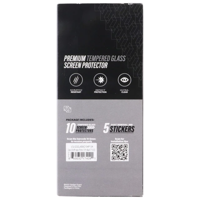 Alt view image 2 of 2 - Gadget Guard Glass Screen Protector for iPhone 14 Plus / 13 Pro Max - 10 Pack