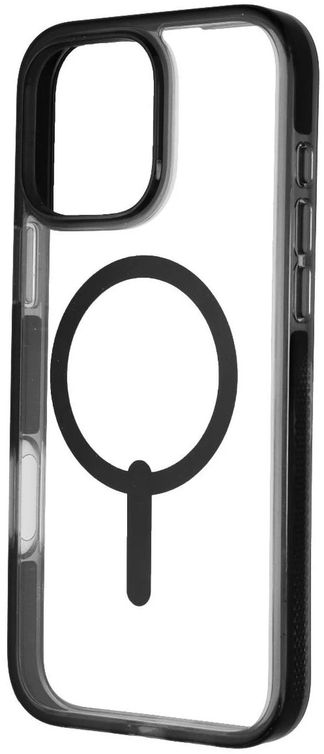 Alt view image 2 of 3 - ZAGG Santa Cruz Snap Case for MagSafe for Apple iPhone 16 Pro Max - Black/Clear