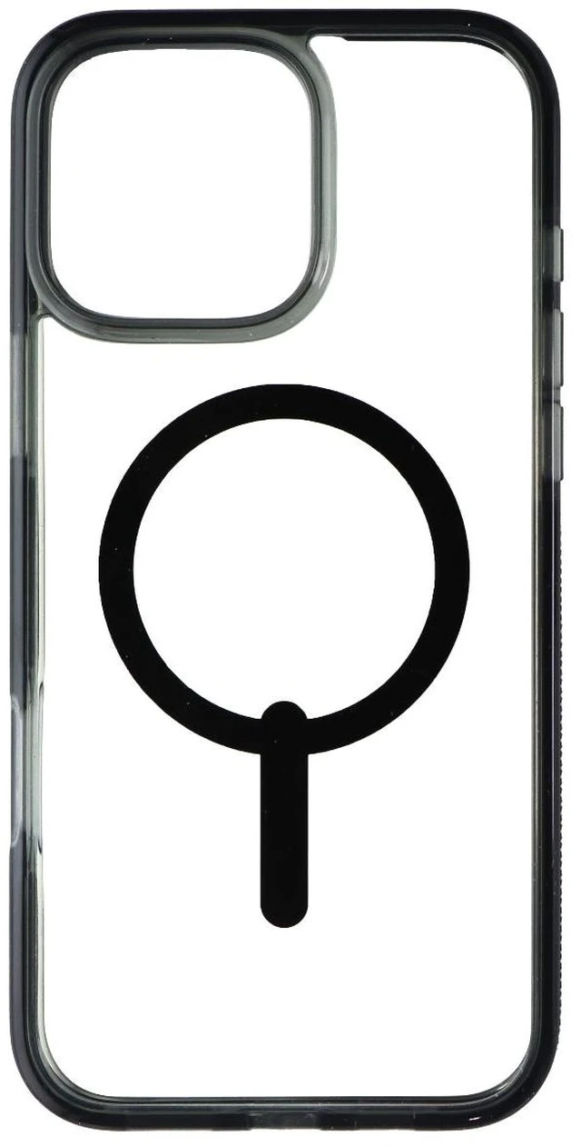 Alt view image 3 of 3 - ZAGG Santa Cruz Snap Case for MagSafe for Apple iPhone 16 Pro Max - Black/Clear