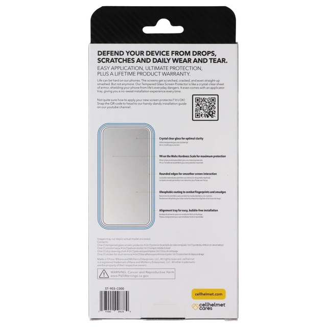 Alt view image 2 of 2 - CellHelmet Tempered Glass Screen Protector w/Align Tray - Google Pixel 9 Pro XL