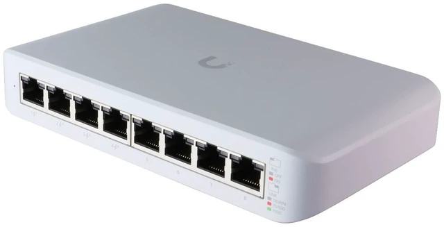 Alt view image 3 of 7 - Ubiquiti USW-Lite-8-POE -Refurbished