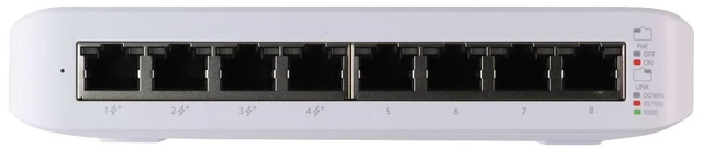 Alt view image 4 of 7 - Ubiquiti USW-Lite-8-POE -Refurbished
