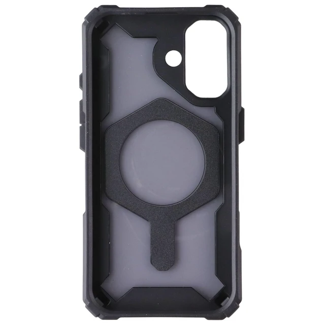 Alt view image 3 of 3 - UAG Plasma XTE Kickstand Case for MagSafe for Apple iPhone 16 - Black/Orange