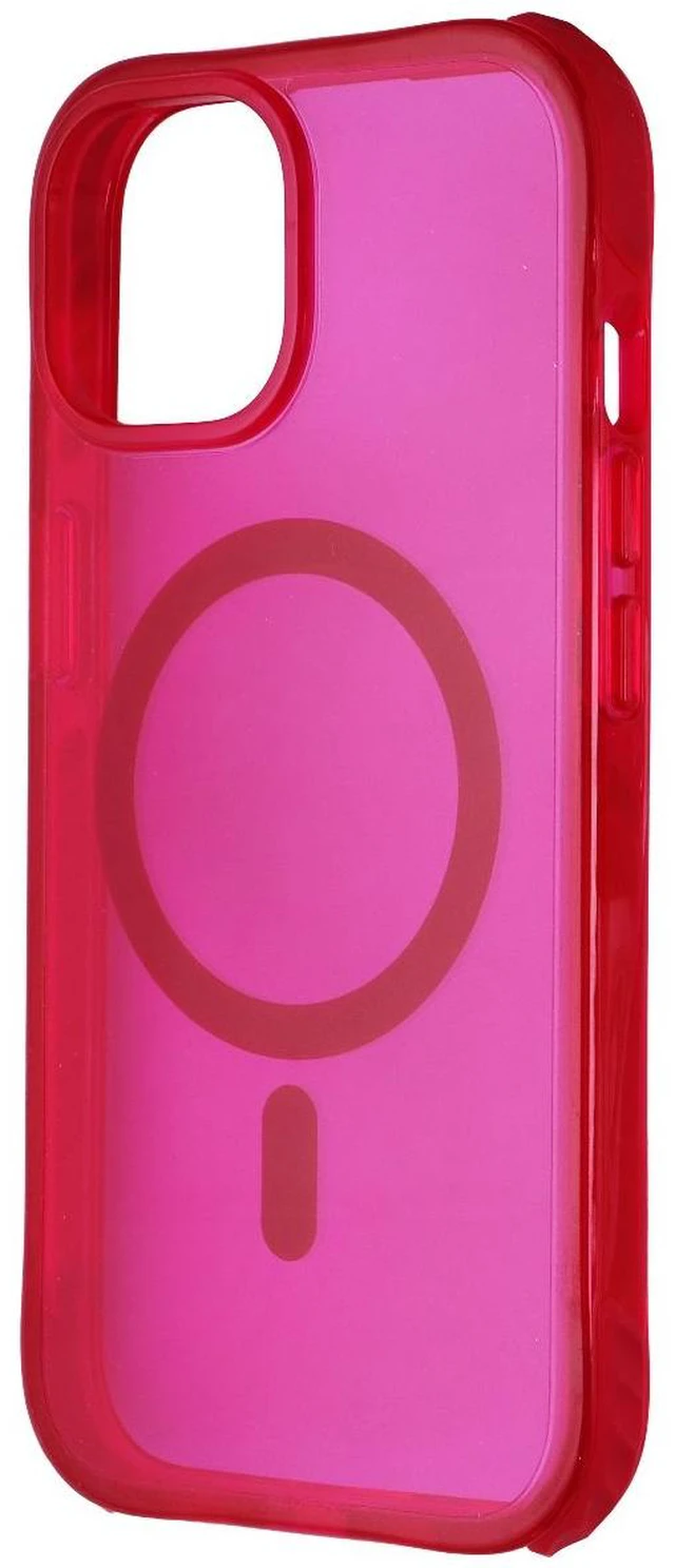 Main image of Prodigee Safetee Neo + Mag Case for MagSafe for Apple iPhone 15 - Fuschia