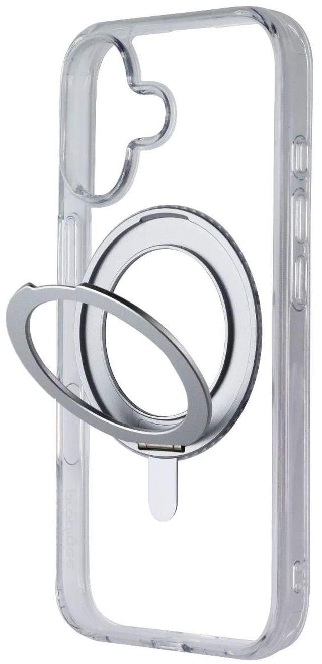 Main image of Prodigee Teek 360 Hard MagSafe Kickstand Ring Case for Apple iPhone 17 - Clear