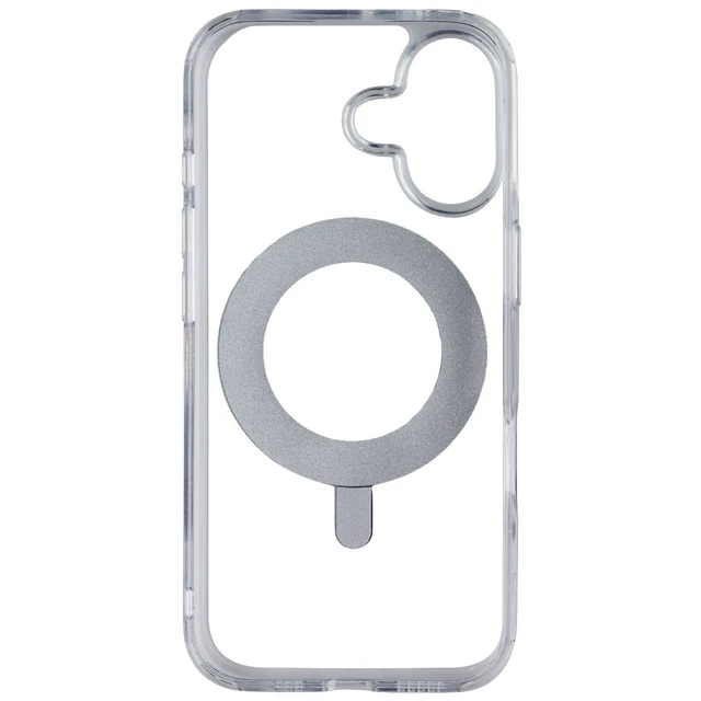 Alt view image 3 of 3 - Prodigee Teek 360 Hard MagSafe Kickstand Ring Case for Apple iPhone 17 - Clear