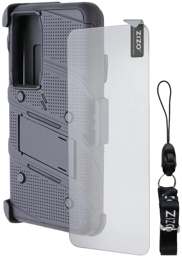 Main image of ZIZO BOLT Series Case and Holster for Samsung Galaxy S24 - Black