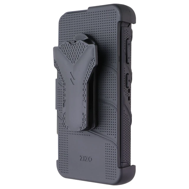 Alt view image 2 of 7 - ZIZO BOLT Series Case and Holster for Samsung Galaxy S24 - Black