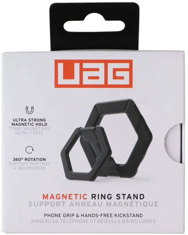 Main image of Urban Armor Gear UAG Magnetic Ring Stand with MagSafe - Black/Black