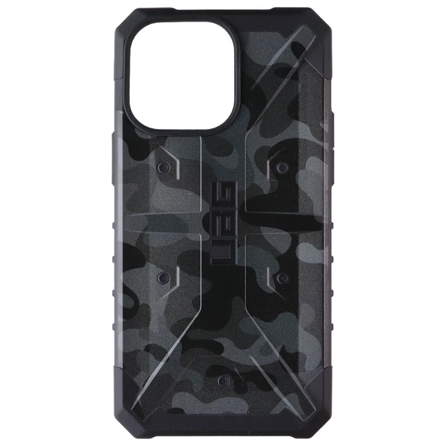 Alt view image 2 of 3 - UAG Pathfinder Series Case for Apple iPhone 14 Pro Max - Midnight Camo