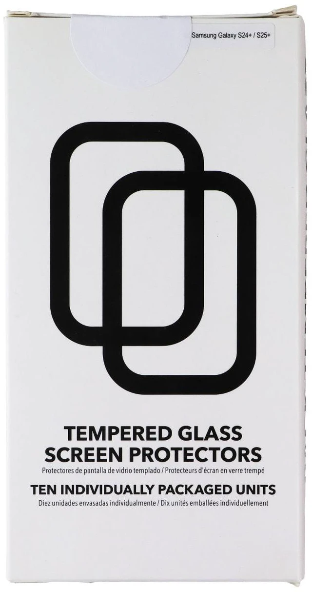 Main image of CellHelmet Tempered Glass for Samsung Galaxy S25+ / S24+ (10 Pack)