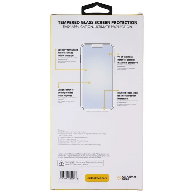 Alt view image 2 of 2 - CellHelmet Tempered Glass Screen Protector for Google Pixel 8a