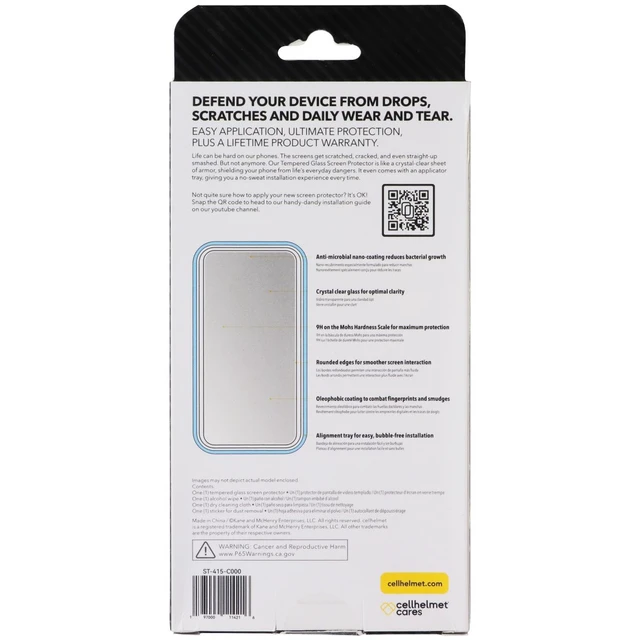 Alt view image 2 of 2 - CellHelmet Tempered Glass Screen with Alignment Tray for Samsung Galaxy S25 Edge
