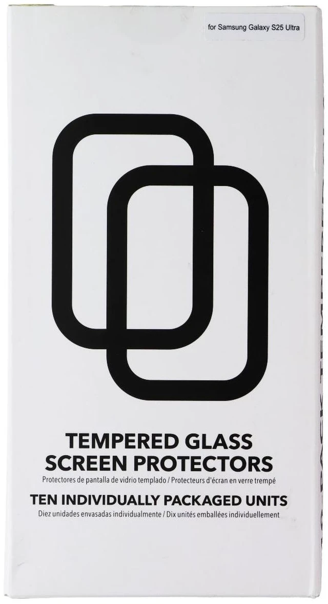 Main image of CellHelmet Tempered Glass for Samsung Galaxy S25 Ultra - 10 Pack