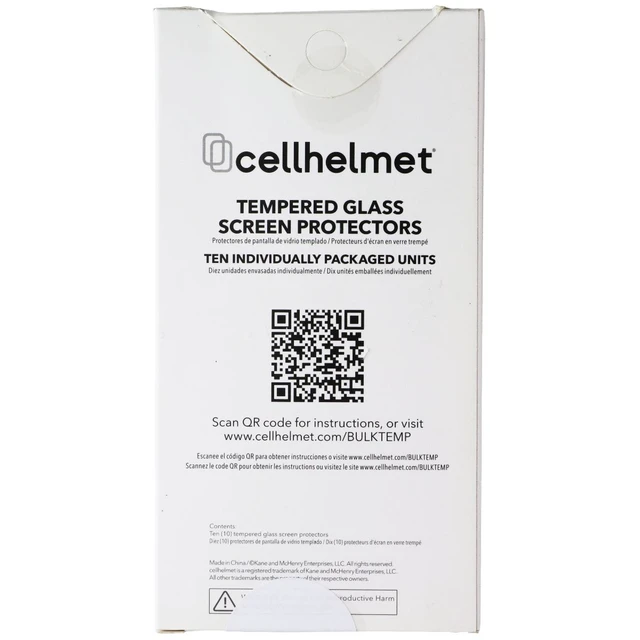 Alt view image 2 of 3 - CellHelmet Tempered Glass for Samsung Galaxy S25 Ultra - 10 Pack