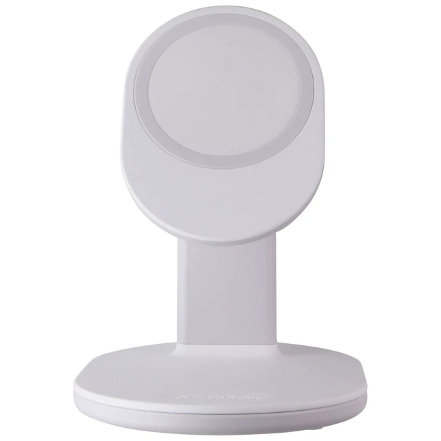 Alt view image 3 of 4 - OtterBox 7.5W Magnetic Wireless Charger Stand for MagSafe - Lucid Dreamer White