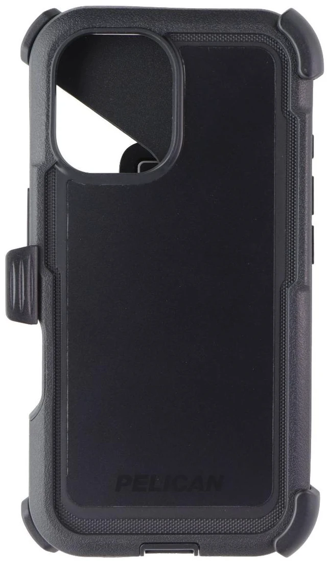 Alt view image 2 of 4 - Pelican Voyager Case & Holster for MagSafe for Apple iPhone 16 - Black