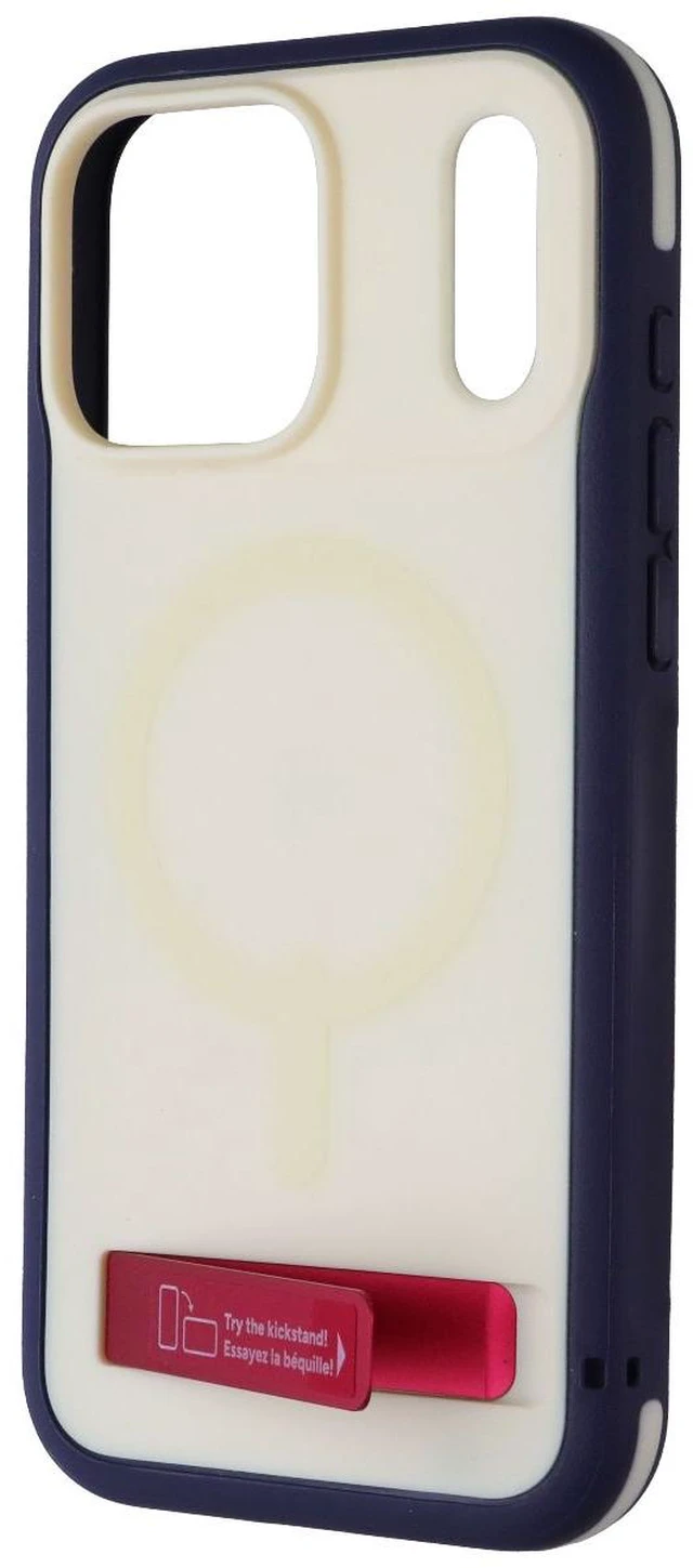 Main image of ZAGG Sedona Snap Case with Kickstand for iPhone 17 Pro Max - Red Light & Blue