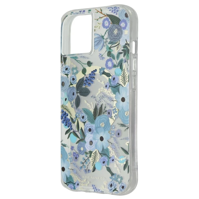 Alt view image 2 of 3 - Rifle Paper Co. Case for MagSafe for Apple iPhone 14 - Garden Party Blue
