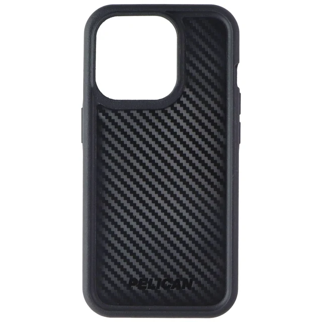 Alt view image 3 of 3 - Pelican Protector Series Case for MagSafe for Apple iPhone 15 Pro - Carbon