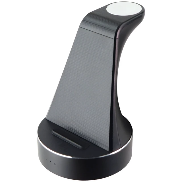 Alt view image 2 of 4 - Case-Mate Fuel 2-in-1 Wireless Charging Station for iPhone and Apple Watch