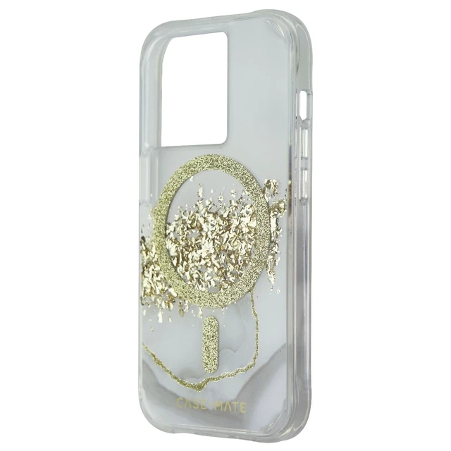 Alt view image 2 of 3 - Case-Mate Series Case for MagSafe for Apple iPhone 14 Pro - Karat Marble