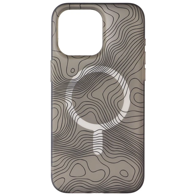 Alt view image 2 of 3 - Nimbus9 Stratus Series MAgSafe Case for Apple iPhone 15 Pro Max - Topography