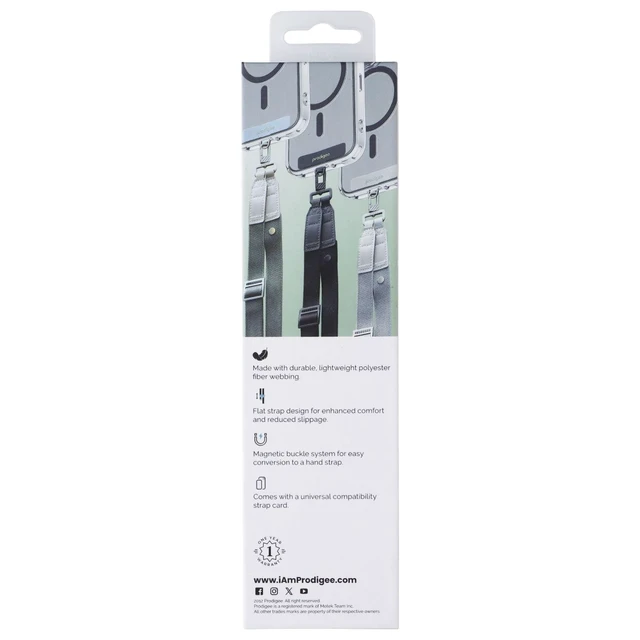 Alt view image 2 of 2 - Prodigee Cross-It Crossbody Lanyard for Phones and Accessories - Sage