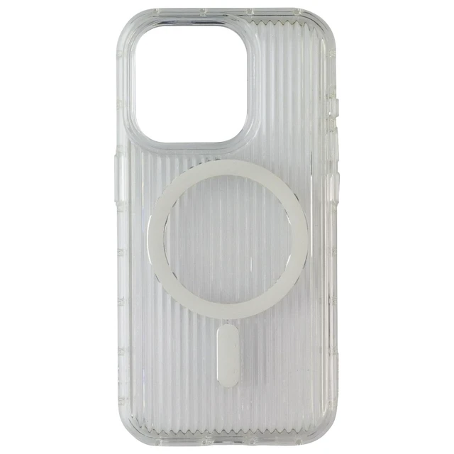 Alt view image 2 of 3 - Nimbus9 Alto 2 Series MagSafe Gel Case for Apple iPhone 15 Pro - Clear/White