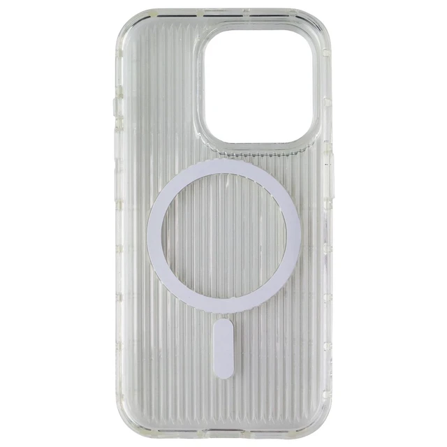 Alt view image 3 of 3 - Nimbus9 Alto 2 Series MagSafe Gel Case for Apple iPhone 15 Pro - Clear/White