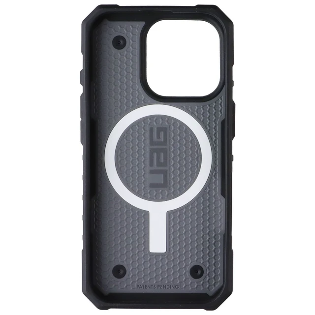 Alt view image 3 of 3 - UAG Pathfinder Series Rugged MagSafe Case for Apple iPhone 16 Pro - Silver